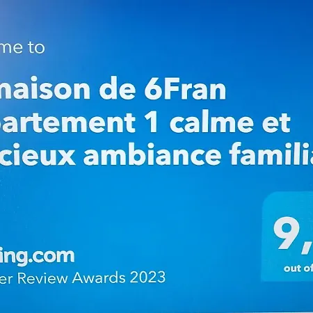 La Maison De 6fran 1 Calme Et Spacieux Ambiance Familiale